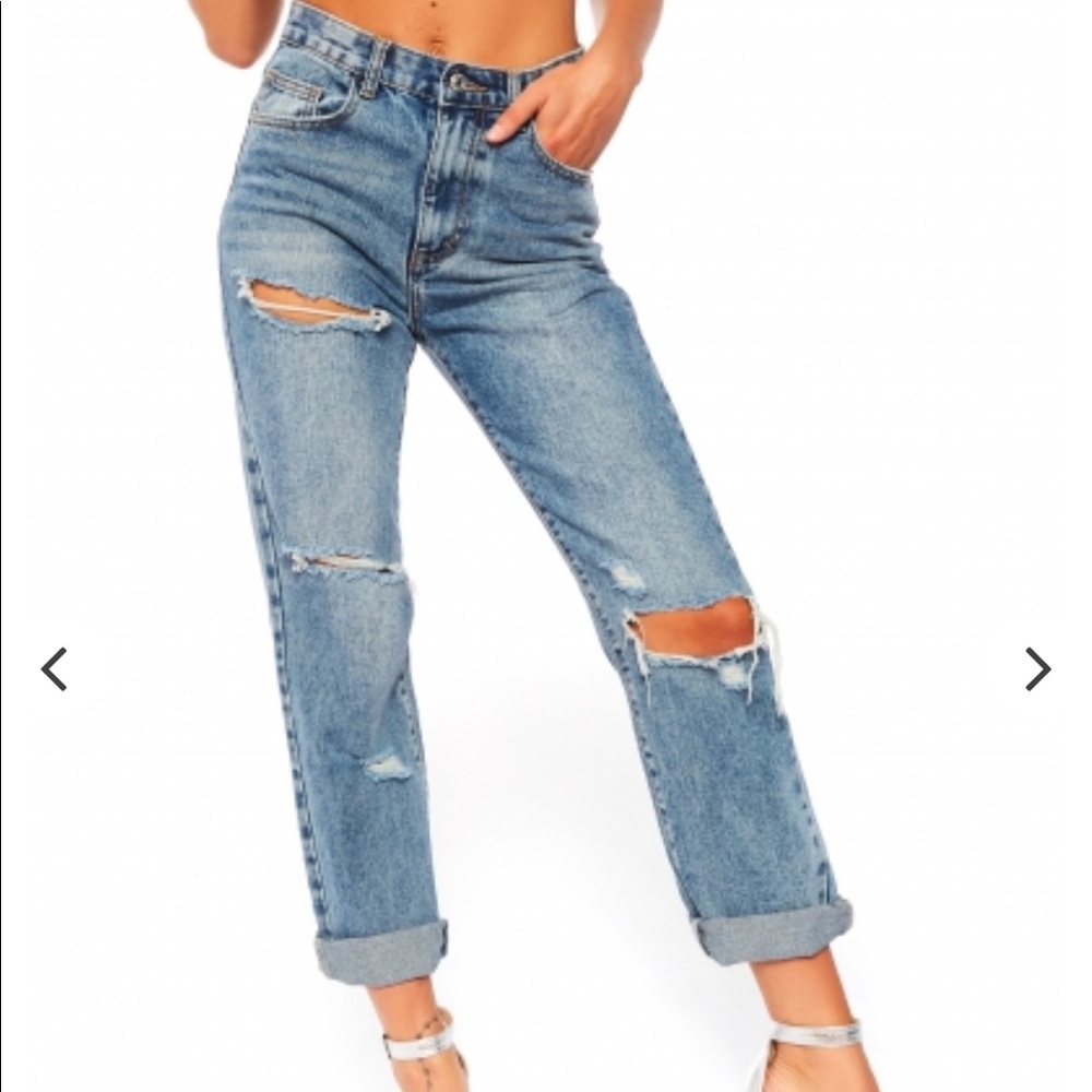 Public Desire high waisted jeans